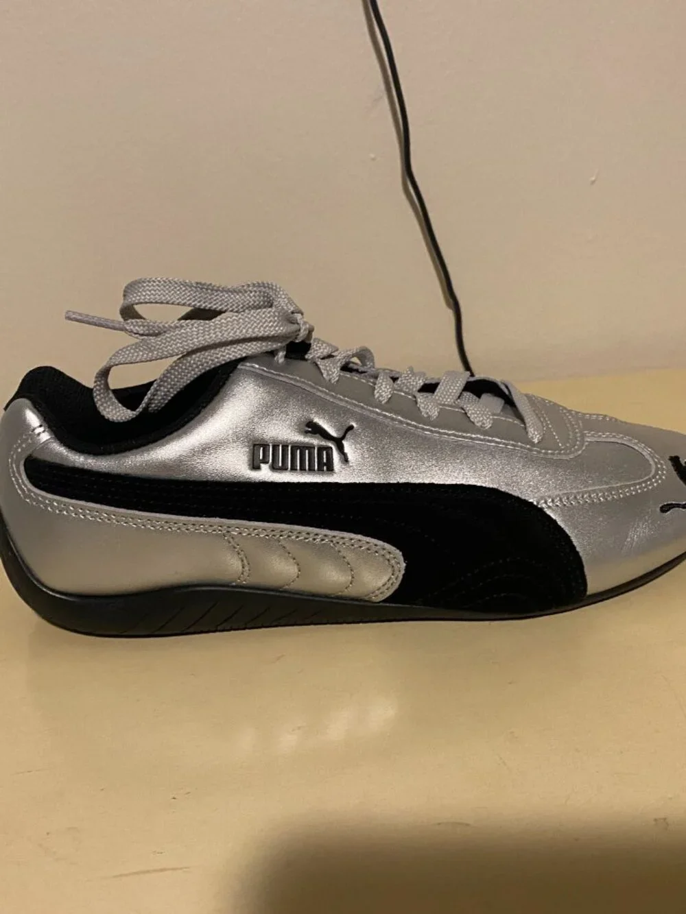 Puma Speedcat metallic women's sneakers. size 8.5